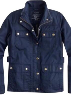 J. Crew Downtown Field Jacket in Navy